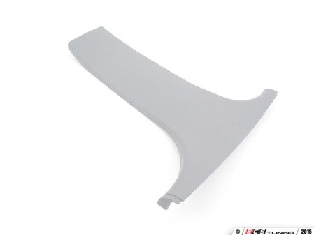 ES#113870 - 51438207196 - "B" Pillar Trim - Lower Right - Grau/Gray, located center of vehicle on right side next to passenger seat. - Genuine BMW - BMW