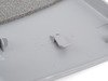 ES#113870 - 51438207196 - "B" Pillar Trim - Lower Right - Grau/Gray, located center of vehicle on right side next to passenger seat. - Genuine BMW - BMW