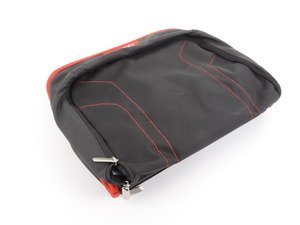 ES#2530735 - 52122219889 - Backrest Pocket 'sport' - Fb. Black/Red - (NO LONGER AVAILABLE) - Genuine BMW - 