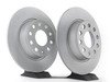 ES#2855673 - 1K0615601AAkKT - Rear Brake Rotors - Pair (272x10) - (NO LONGER AVAILABLE) - Restore the stopping power in your vehicle with these Geomet coated rotors - Optimal - Volkswagen