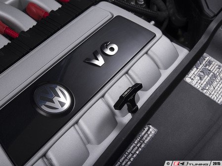 ES#2966463 - 009387ECS01-02 - ECS Tuning Billet Engine Oil Dipstick - Black Anodized - A beautiful addition and durable upgrade for your engine - ECS - Volkswagen