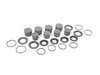 ES#2842069 - 95135191910KT - Caliper Piston Seal Rebuild Kit - includes new pistons and piston seals for both front calipers - Genuine Porsche - Audi Volkswagen