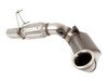 ES#2918046 - SSXAU381KT4 - Turboback Exhaust System - Resonated - Valved - 3" Large bore downpipe with Hi-Flow Sports cat and 3" stainless steel cat-back with quad 100mm polished tips - Milltek Sport - Audi