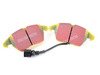 ES#2877421 - 1K06980471KT - Front Brake Service Kit (288x25) - Featuring Zimmerman Rotors and YellowStuff pads - Assembled By ECS - Volkswagen