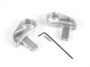 ES#2984701 - J024-BR - Seat Release Handle Set - Brushed - (NO LONGER AVAILABLE) - Billet aluminum seat release handles to replace your fragile plastic pieces - JCAPS - 