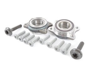 ES#2739526 - 4F0498625Bkt - Front Wheel Bearing Kit - Pair - Includes both front wheel bearings and installation hardware - Genuine Volkswagen Audi - Audi