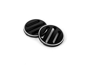 ES#2984685 - J005-BLK - Dash Vent Set - Black Anodized - (NO LONGER AVAILABLE) - Billet aluminum replacements for your black plastic dashboard vents - JCAPS - 