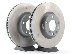 ES#2919026 - 95835140301KT - Front Brake Rotors - Pair (360x36) - Front axle fitment - Both left and right - Genuine Porsche - Porsche