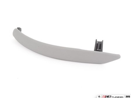 ES#98558 - 51416970169 - Grey Rear Door Pull Trim - Left - Replace your damaged or missing trim - Genuine BMW - BMW