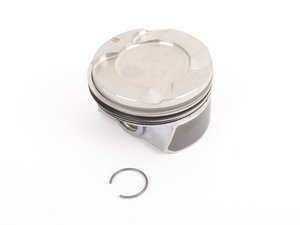 ES#2727841 - 11258606459 - Piston - Priced Each - Includes piston rings, wrist pin, & clip - Genuine BMW - BMW