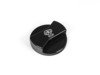 ES#2984691 - J009-BLK - Expansion Tank Cap - Black Anodized - (NO LONGER AVAILABLE) - Billet aluminum coolant cap cover to dress up your blue plastic cap - JCAPS - 