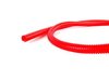 ES#1899363 - 7700k153 - Split Wire Loom, 3/8" Diameter, 5' Length - Red - Protect, organize, and dress up your engine bay with convoluted tubing! - ECS - Volkswagen