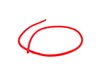 ES#1899363 - 7700k153 - Split Wire Loom, 3/8" Diameter, 5' Length - Red - Protect, organize, and dress up your engine bay with convoluted tubing! - ECS - Volkswagen