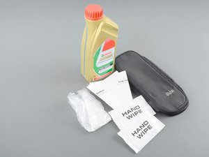 ES#2972688 - 83292158848KT2 - Castrol TWS 10W-60 Engine Oil & Oil Storage Bag Combo - One liter of Edge Professional TWS 10W-60 engine oil plus a convenient oil storage bag with gloves and funnel. Perfect to store in the trunk! - Assembled By ECS - BMW