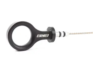 Billet Engine Oil Dipstick - Black anodized