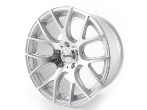 ES#2953881 - 040-15KT - 18" Style 040 Wheels - Square Set Of Four - (NO LONGER AVAILABLE) - 18x10" ET33 72.6CB 5x120. Silver With Machined Face. - Alzor - 