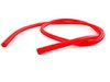 ES#1899363 - 7700k153 - Split Wire Loom, 3/8" Diameter, 5' Length - Red - Protect, organize, and dress up your engine bay with convoluted tubing! - ECS - Volkswagen