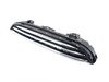 ES#2721162 - 51137335529 - Black / Chrome Slat Grille  - Upper grille with chrome bottom slat - Genuine MINI - MINI