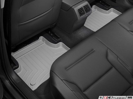 ES#2838035 - 464962 - Rear FloorLiner - Grey - (NO LONGER AVAILABLE) - Laser measured for perfect fitment and ultimate protection against moisture and debris - WeatherTech - 