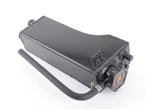 ES#2951876 - MMRT-E36-92EBK -  Black Aluminum Coolant Expansion Tank - Keep your car cool and prepared for hot conditions and end "spontaneous combustion" of plastic expansion tanks. - Mishimoto - BMW
