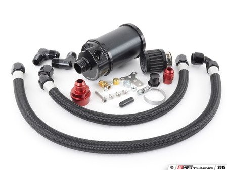 ES#2793968 - IEBACA4 - Catch Can Kit - Vent-to-atmosphere design, featuring billet can and anodized fittings - Integrated Engineering - Volkswagen