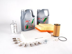 ES#251879 - B6B7S440K5-40 - 40k Service Kit - 5W-40 Synthetic Oil - Includes everything you need to complete the factory 40k service - Assembled By ECS - Audi