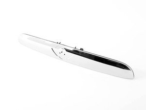 ES#2734212 - 51137362121 - Trunk Lid Grip - Chrome - Located above the license plate on the trunk - Genuine MINI - MINI