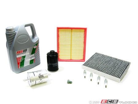 ES#3903 - B5PAWMLV40KSK - 40k Scheduled Service Kit  - Everything you need to perform the recommended 40k mile service - Assembled By ECS - Volkswagen