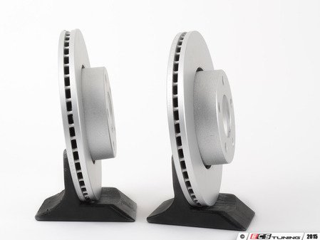 ES#2135678 - 40454010 - Front Brake Rotors - Pair (276x25) - Restore the stopping power in your vehicle - Meyle - Audi