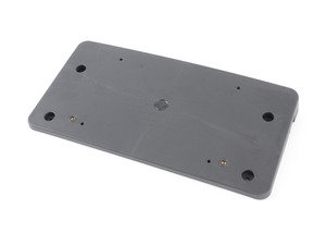 ES#2537351 - 51138047379 - F10 License Plate Base - Front - Properly secures the license plate to the front bumper - Genuine BMW - BMW