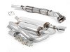 ES#2918115 - TBMK4KTAE2KT - Turbo Back Exhaust System - Resonated - Get that Exhaust tone you've been looking for! Features 2.5" construction with single GT100 tip and a high flow cat. - Milltek Sport - Volkswagen