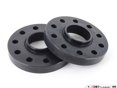 ES#2731548 - 46957161SW - DR Series Wheel Spacers - 23mm (1 Pair) - Black - Wider is Better - H&R - Audi Volkswagen Porsche
