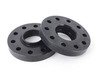 ES#2731548 - 46957161SW - DR Series Wheel Spacers - 23mm (1 Pair) - Black - Wider is Better - H&R - Audi Volkswagen Porsche