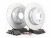 ES#2772157 - 0044209220KT7 - Rear Brake Service Kit - Featuring ATE Rotors And ATE Pads - Assembled By ECS - Mercedes Benz