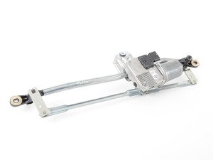 ES#449292 - 8J1955023D - Windshield Wiper Bracket With Motor - Located under the rain tray - Genuine Volkswagen Audi - Audi