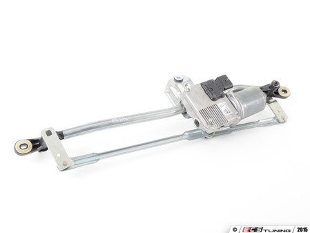 ES#449292 - 8J1955023D - Windshield Wiper Bracket With Motor - Located under the rain tray - Genuine Volkswagen Audi - Audi
