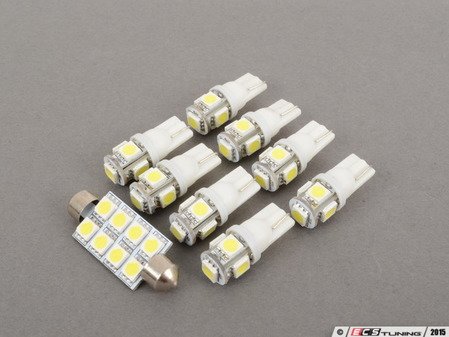 ES#2823080 - 6gcledKT - Master LED Interior Lighting Kit - Transform your complete interior in minutes with new LED interior bulbs from Ziza. - ZiZa - BMW