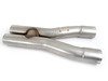 ES#2827300 - SSXAU117 - Cat-Back Exhaust System - non-Resonated - 2.36" stainless steel with dual oval polished tips - Milltek Sport - Audi