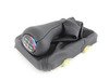 ES#46728 - 25111221823 - Shift Knob with Shift Boot - Black - Featuring tri-color ///M stripes - Genuine BMW - BMW
