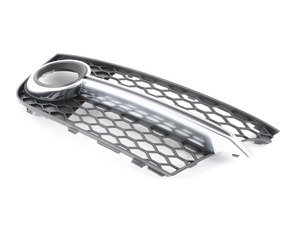ES#2064112 - 8J0807681KT94 - Air Guide Grille - Left  - With chrome fog light ring - Genuine Volkswagen Audi - Audi
