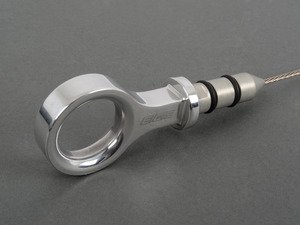 ES#2975674 - 009380ECS0101KT2 - Billet Engine Oil Dipstick & Funnel - Polished Handle - (NO LONGER AVAILABLE) - A more durable and aesthetically pleasing addition to your engine bay - ECS - 