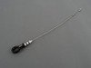 ES#2975661 - 006129ECS0102KT2 - Billet Engine Oil Dipstick & Funnel - Black Anodized Handle - (NO LONGER AVAILABLE) - A more durable and aesthetically pleasing addition to your engine bay - ECS - 