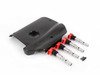 ES#2992487 - CF02V04KTKT3 - Carbon Fiber Engine Cover Kit - (NO LONGER AVAILABLE) - Includes ECS Carbon Fiber Engine Cover, Hardware, and Red Coil Packs for enhanced underhood styling! - Assembled By ECS - 