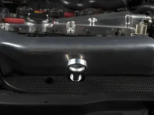 ECS Tuning Billet Engine Oil Dipstick & Funnel - Polished Handle