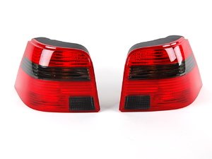 ES#5606 - 1j6945095ac096ac - GTI Tail Light - Pair - (NO LONGER AVAILABLE) - US-Spec GTI tail lights with smoked turn signal lenses - Genuine Volkswagen Audi - 
