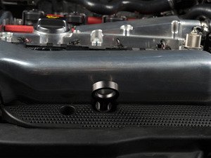 ES#2966487 - 006129ECS01-02KT - ECS Tuning Billet Engine Oil Dipstick & Funnel - Black Anodized Handle - A beautiful addition and durable upgrade for your engine - ECS - Audi Volkswagen