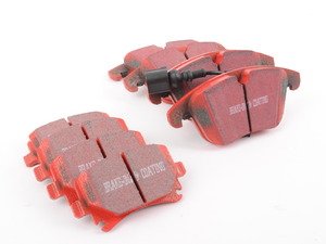 ES#2992500 - dp31997cKT - Front & Rear RedStuff Performance Brake Pad Kit - High performance street pad featuring Kevlar technology, includes front and rear pads - EBC - Audi