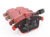 ES#2992500 - dp31997cKT - Front & Rear RedStuff Performance Brake Pad Kit - High performance street pad featuring Kevlar technology, includes front and rear pads - EBC - Audi