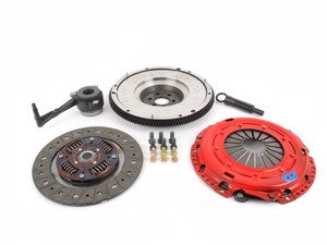 ES#2828688 - k70287hdsmfktKT - Stage 1 Heavy Duty Clutch Kit With Flywheel (19Lbs) - (NO LONGER AVAILABLE) - Ideal for the spirited daily-driver. Rated at 375ft/lbs. - South Bend Clutch - 