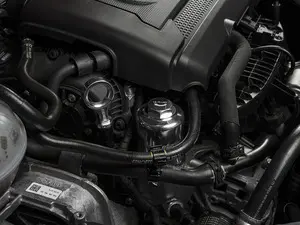  Billet Aluminum Oil Filter Housing - Polished